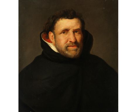 Peter Paul Rubens, 1577 Siegen – 1640 Antwerpen, NachfolgeBildnis des Michael OphobiusÖl auf Leinwand. Doubliert.61,5 x 55 cm