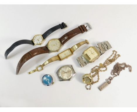 WATCHES ETC. Various modern & vintage watches including Mondaine time/date watch & other watches including Casio Quartz etc. 