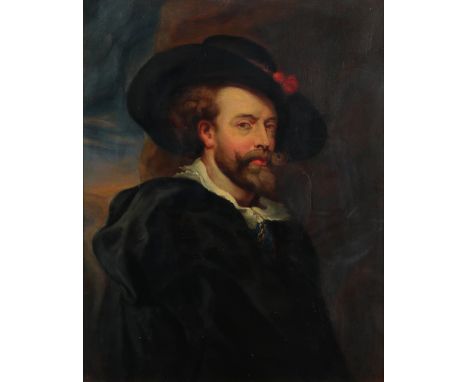 After Sir Peter Paul Rubens Self-Portrait Oil on canvas 46 x 36cm; 18 x 14in After the original in The Royal Collection (RCIN