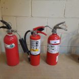 LOT: (3) Fire Extinguishers
