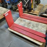 LOT: (2 pcs) Forklift Forks, Class 2, 16" x 42" x 5"