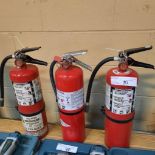 LOT: (3) Fire Extinguishers