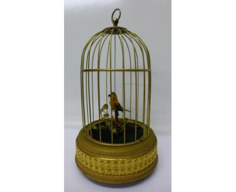 A singing bird automaton