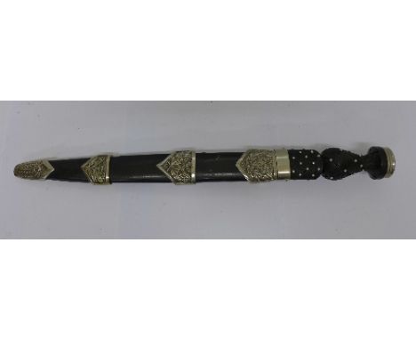 A Scottish style dress dagger with scabbard