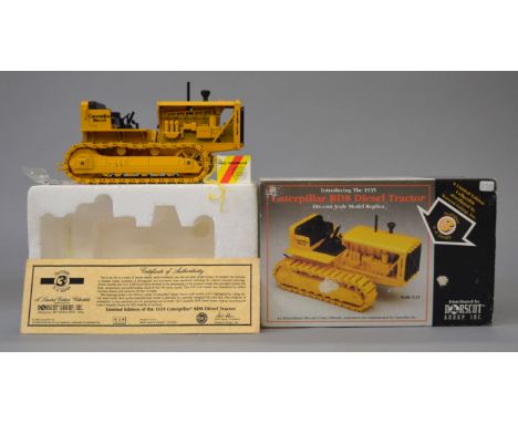 Norscot (NZG) 399 1935 Caterpillar RD8 Diesel Tractor 1:50 scale diecast model, ltd.ed. 6312/10000. G in G box.