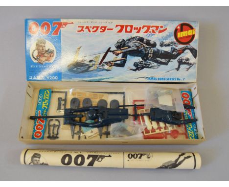James Bond 007. IMAI (Japan) James Bond Series No. 7 Frogman from 'Thunderball'. Appears complete with instructions, pieces c