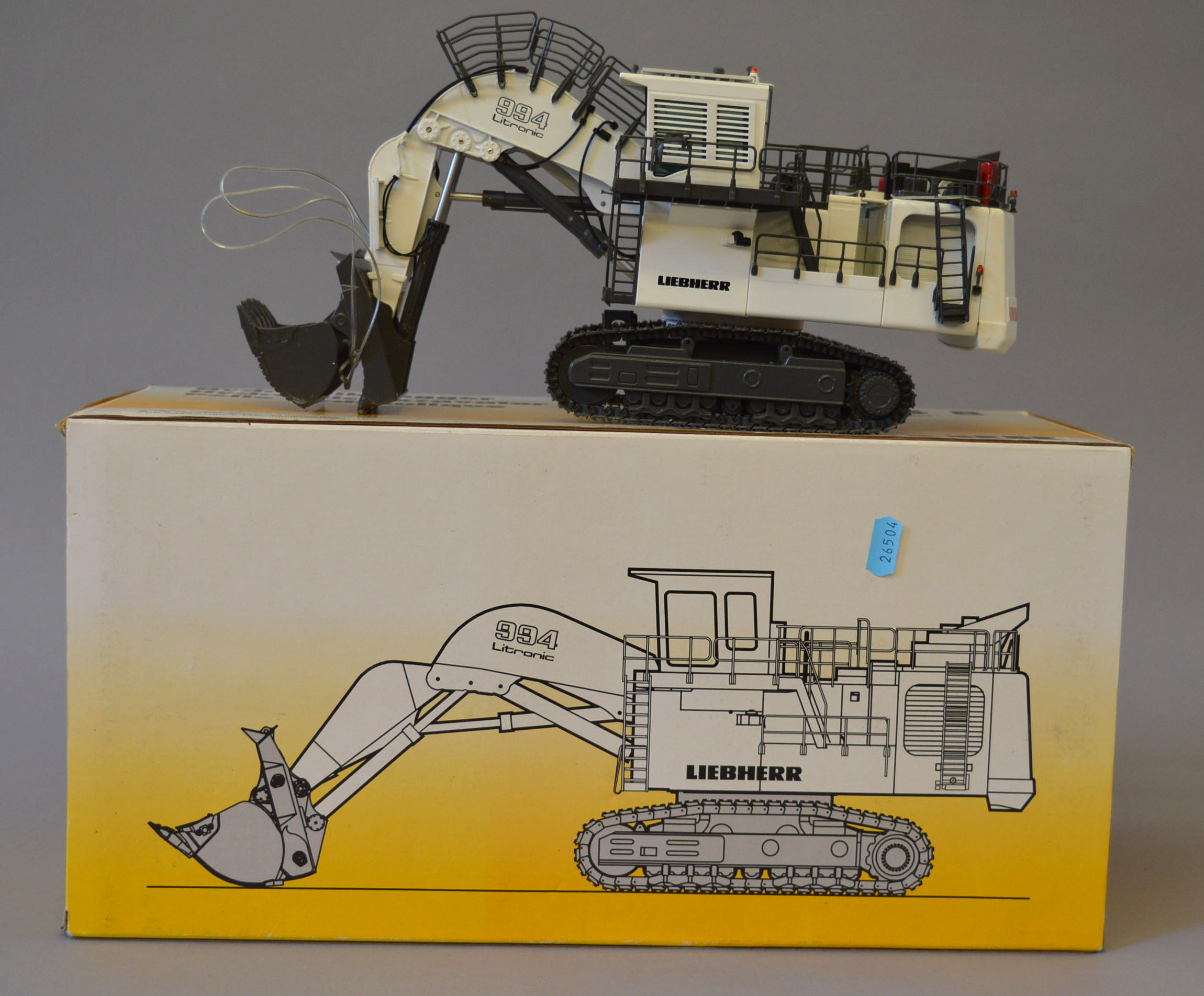 NZG 617 Liebherr R 994 B Litronic Hydraulic Excavator 1:50 Scale ...