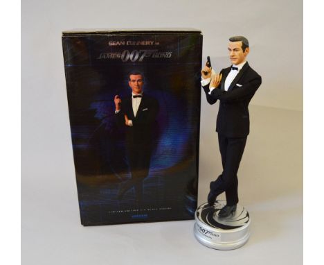 James Bond 007. Sideshow Collectibles No. 7112 Sean Connery as James Bond 1:4 scale figure, ltd.ed. 584/2,000. Boxed and E.