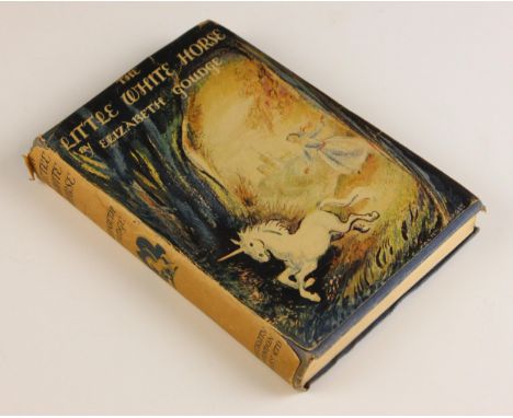 Goudge (Elizabeth), THE LITTLE WHITE HORSE, illustrated by C. Walter Hodges, first edition, unclipped DJ, gilt embossed blue 