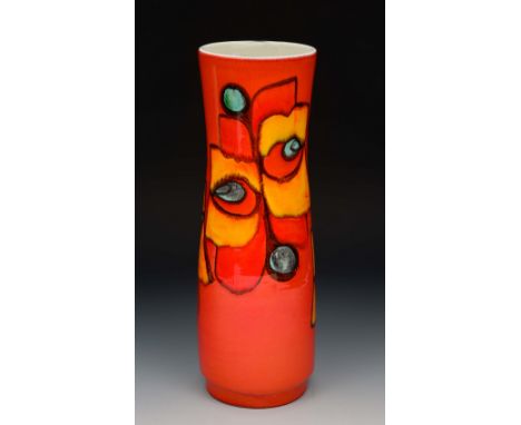 Poole Delphis pattern tall vase 41cm