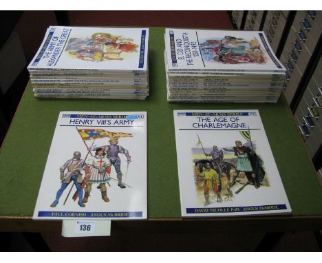 Osprey Publishing 'Men-At-Arms' Series Thirty Three Volumes, predominately covering XVI Century and earlier armies and campai