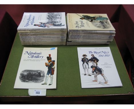 Osprey Publishing 'Men At Arms' Series Forty Three Volumes, covering XIX Century military forces and campaigns, including Nap