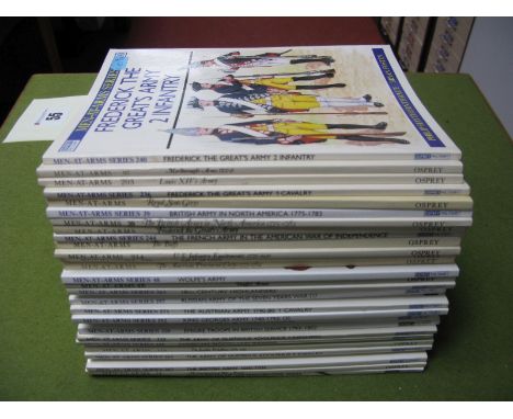 Osprey Publishing 'Men-At-Arms' Series Thirty Two Volumes, predominately covering XVII to XVIII Century armies and campaigns 