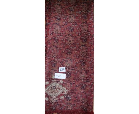 An 18th century Persian tapestry