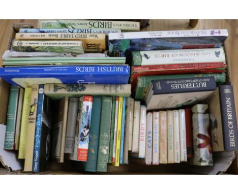 A quantity of books on Natural History, etc.