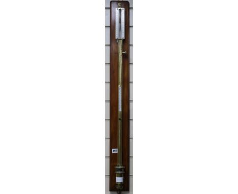 A scientific barometer H.105cm