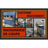 Cutting Machinery Section / Section de Machinerie de Coupe