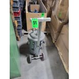 Mobile Pressure Tank on Cart with Handles