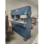 MS FIPI mod. F-63 25-Ton Travelling Head Die Cutting Press with Double Roll Feeder