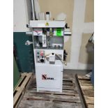 SABAL mod. 8001 Insole Attaching Machine with paper tape, (2014), ser. 1425512, supplied by SABAL<br