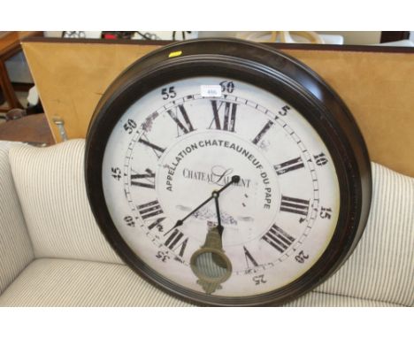 A large wall clock 