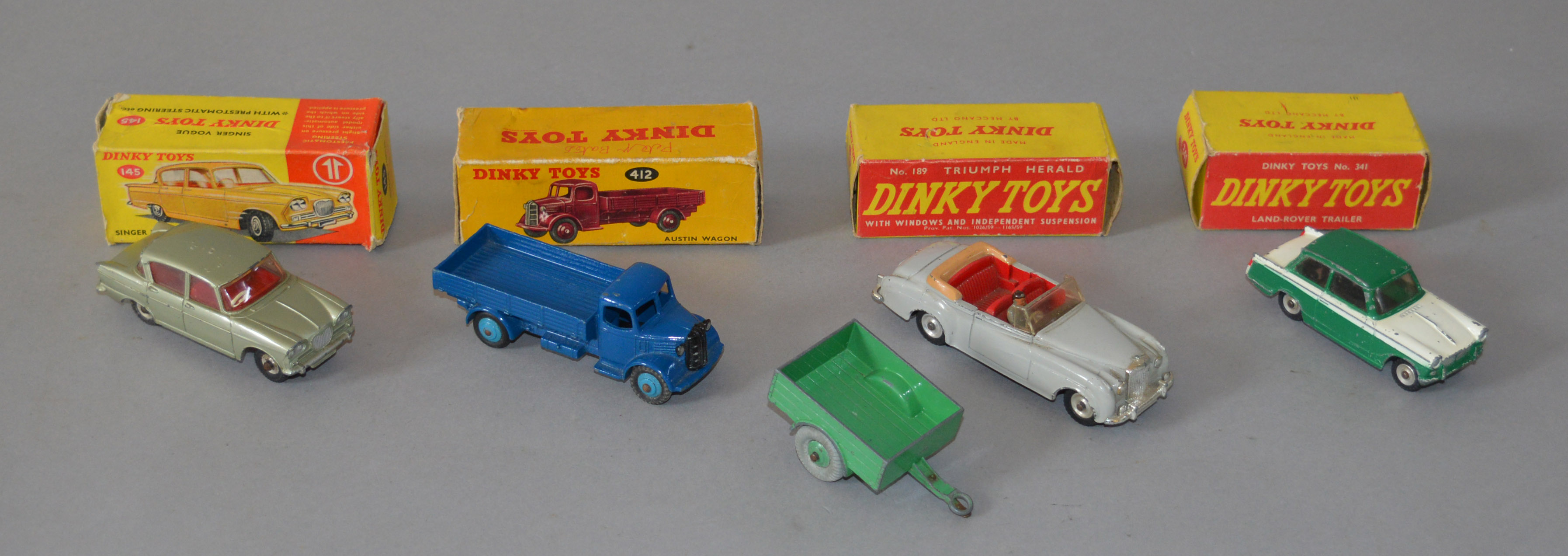 boxed dinky cars