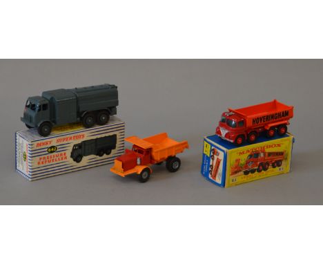 A boxed Dinky Toys 642 Pressure Refueller, appears VG in G+ box together with a Matchbox King Size boxed K-1 Foden 8-wheel Ti