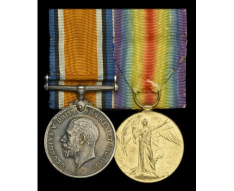 Pair: Captain E. V. F. Seymour, 9th Bengal Lancers (Hodson’s Horse)  British War and Victory Medals (Capt. E. V. F. Seymour) 