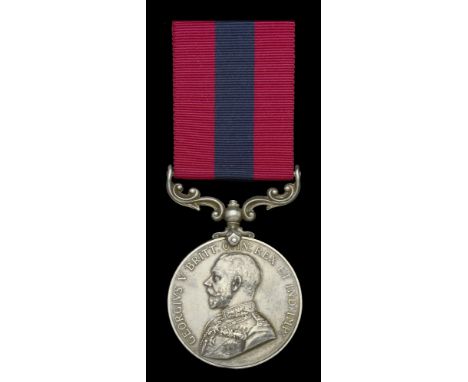 A Great War 1914 ‘Western Front’ D.C.M. awarded to Acting Sergeant Trumpeter W. Stone, 12th Lancers, for his gallantry during