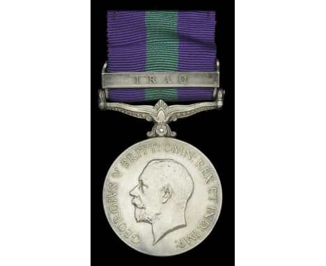 General Service 1918-62, 1 clasp, Iraq (2745500 Pte. D. H. Smith. R. Highrs.) nearly extremely fine, scarce to unit £80-£100