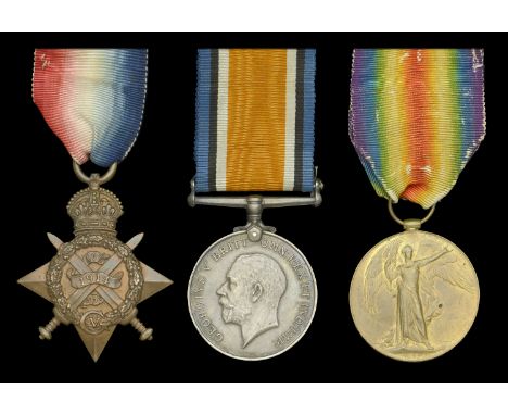 Three: Private B. H. Gravener, Army Service Corps  1914 Star (M1-05743 Pte. B. H. Gravener. A.S.C.); British War and Victory 