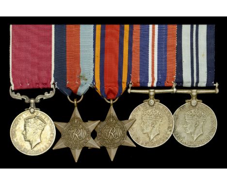 An outstanding Second War 1944 ‘Burma operations’ M.M. group of five awarded to Naik Manbahadur Limbu, 1/7th Gurkha Rifles, f