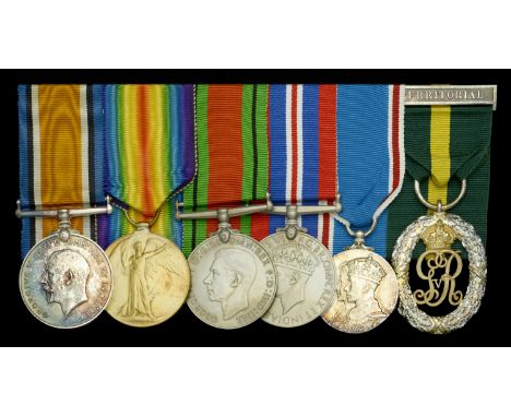 Six: Lieutenant-Colonel K. V. Mead, Royal Engineers  British War and Victory Medals Lieut. K. V. Mead.); Defence and War Meda