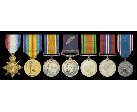 The extremely rare ‘Southern Desert, Iraq’ campaign group of seven awarded to Air Commodore H. L. Burton, Royal Air Force, la