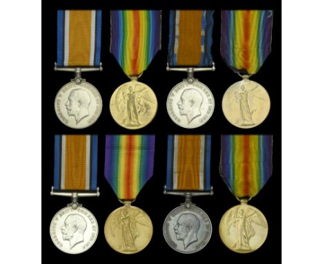 Pair: Stoker First Class W. G. Hooper, Royal Navy British War and Victory Medals (K.36208 W. G. Hooper. Sto. 1 R.N.) light co