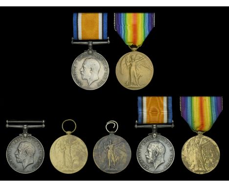 Pair: Private A. Gold, 38th (Jewish Legion) Battalion, Royal Fusiliers British War and Victory Medals (J-931 Pte. A. Gold. R.