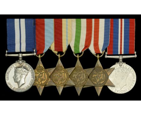 An unusual Second War ‘Invasion of the South of France’, Operation Dragoon D.S.M. group of six awarded to Petty Officer Rigge