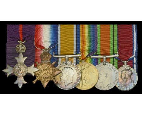 An inter-War ‘Irish Civil War’ O.B.E. group of six awarded to Lieutenant-Colonel E. A. Corner, Hampshire Regiment  The Most E