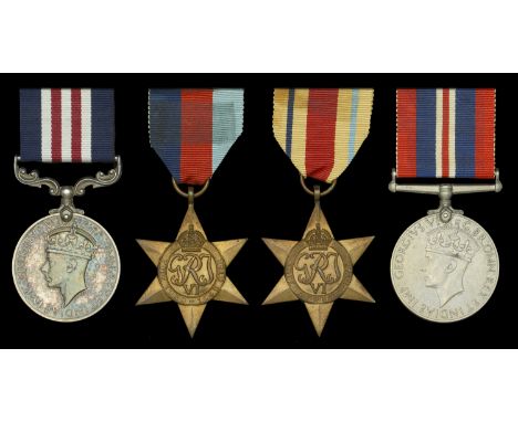 A rare Second War ‘Sudan 1941’ M.M. group of four awarded to Lance-Corporal F. W. Fretwell, West Yorkshire Regiment, who led 