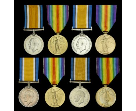 Pair: Petty Officer Telegrapher A. W. J. Rogers, Royal Navy British War and Victory Medals (J.42003 A. W. J. Rogers. Tel. R.N
