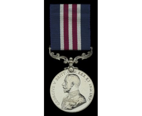 A Great War ‘Western Front’ M.M. awarded to Private J. Hobson, 4th Battalion, King’s Royal Rifle Corps, late Royal Army Medic