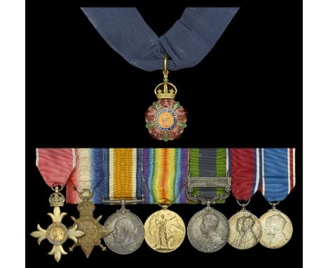 A post-War C.I.E., Second War O.B.E. group of eight awarded to Captain A. H. Wilson, Royal Irish Fusiliers, later Military Ac