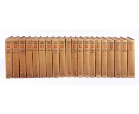 London: William Heinemann, 1921-19278vo, various pages, original beige hardcover bindings with black lettering to spines, and