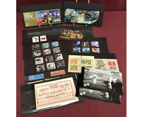 8 Royal Mail mint collectors stamp sets. Comprising: 2002 "Commonwealth Games" issue, 2010 "Festival Of Stamps" issue mini sh