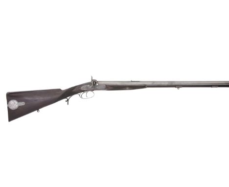 A Fine 29-Bore (.550) Percussion D.B. Sporting Rifle By Edward Paton, 44 George Street, Perth, Maker to H.R.H. The Late Princ