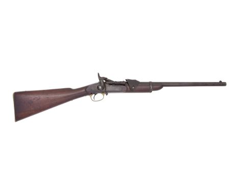 A .577 Snider Mark III Cavalry CarbineNo. 4788, Dated 1871With sighted rifled barrel retained by a Baddeley patent barrel ban