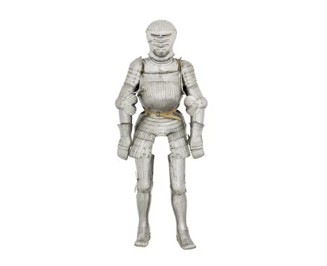 A Rare German Composite 'Maximilian' Full Armour   Circa 1520With characteristic fluting between incised double line borders 