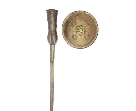 A South Indian Pata, And An Indian Circular DhalThe First 17th Century, The Second Late 19th CenturyThe first with European b