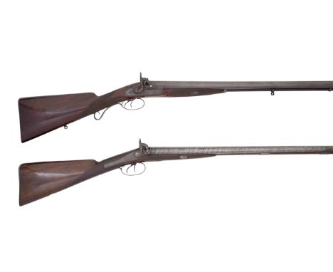 An 8-Bore Percussion D.B. Sporting Gun, And Another Of 18-BoreThe First By Hodgson &amp; Dobson Makers, Bridlington Quay, The