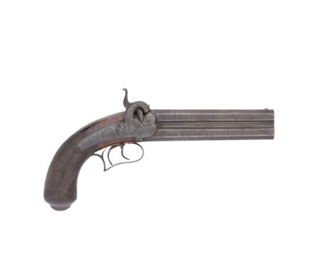 A 32-Bore Percussion Over-And-Under Travelling Pistol By Joseph Egg, No.1 Piccadilly, London, No. 3094, Circa 1830With twist 